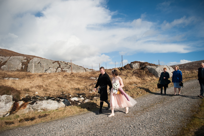 Wedding photography on the isle of harris 