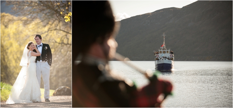 scottish wedding at aldourie castle on the shores of Loch Ness