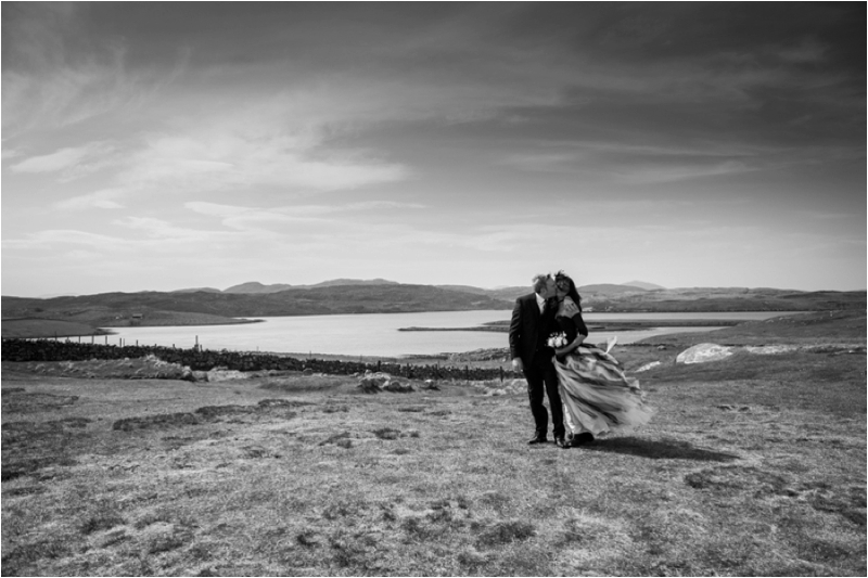 Beach wedding photographer, Isle of lewis