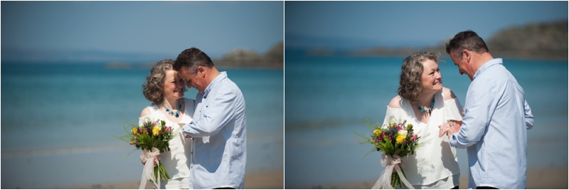 Scottish elopement at Camusdarach beach morar photography 