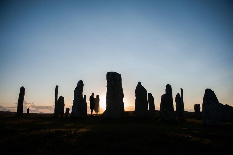The Callanish Stones on the Isle of Lewis - a dramatic Scottish location for your elopement or wedding.