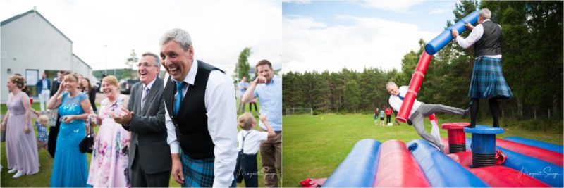 fun games at wedding in Scotland