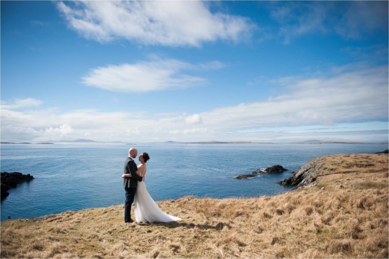 harris elopement wedding beach photography