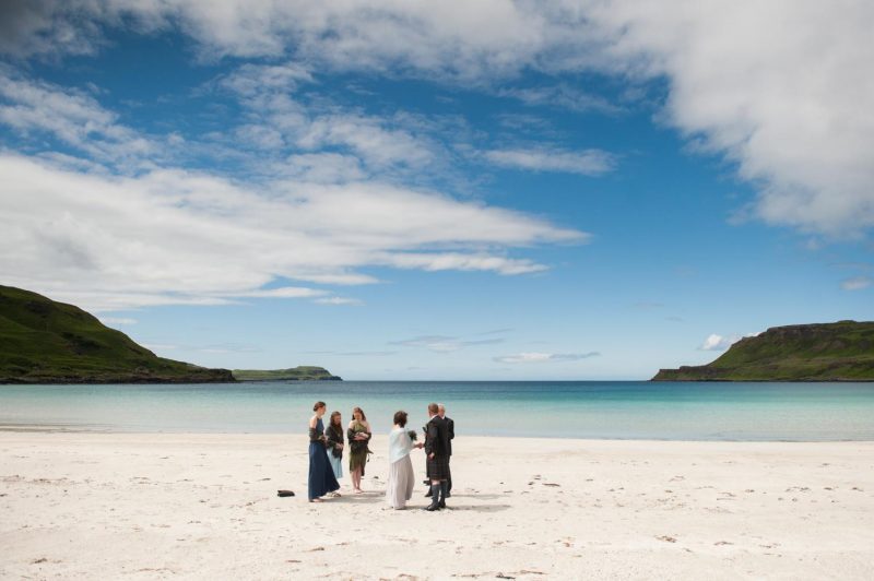 Isle of Mull wedding photograph.