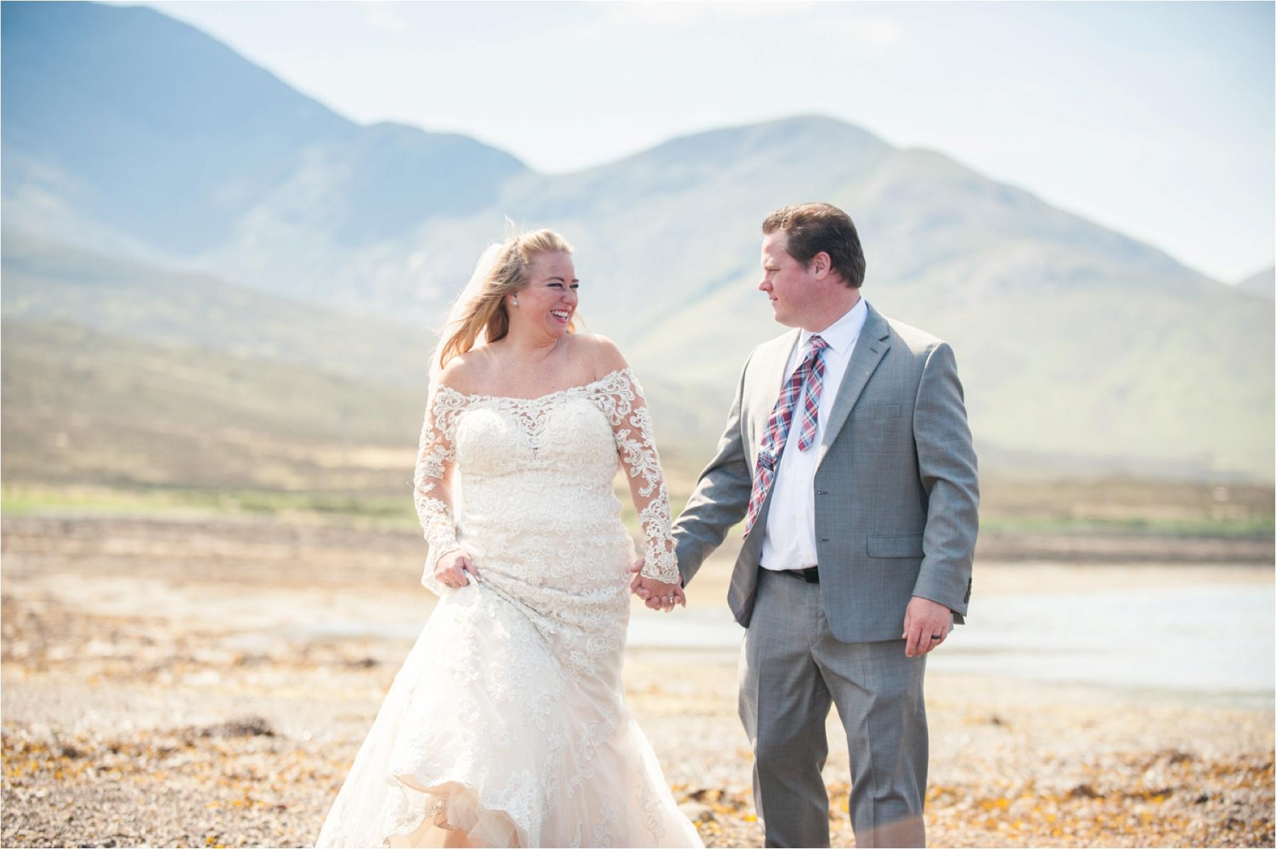 Scottish island elopement wedding photographer