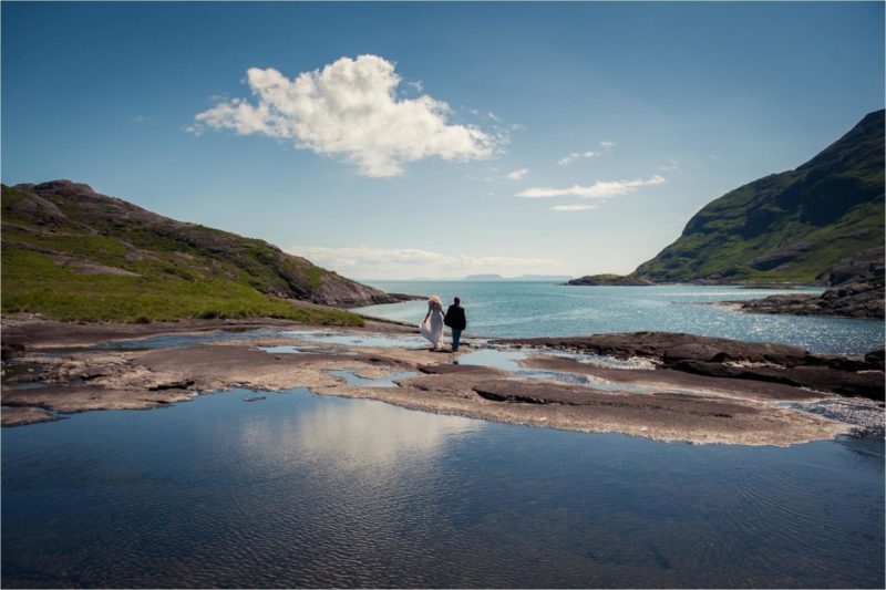 Wonderful couple shots on Loch Coruisk in the Scottish Highlands.