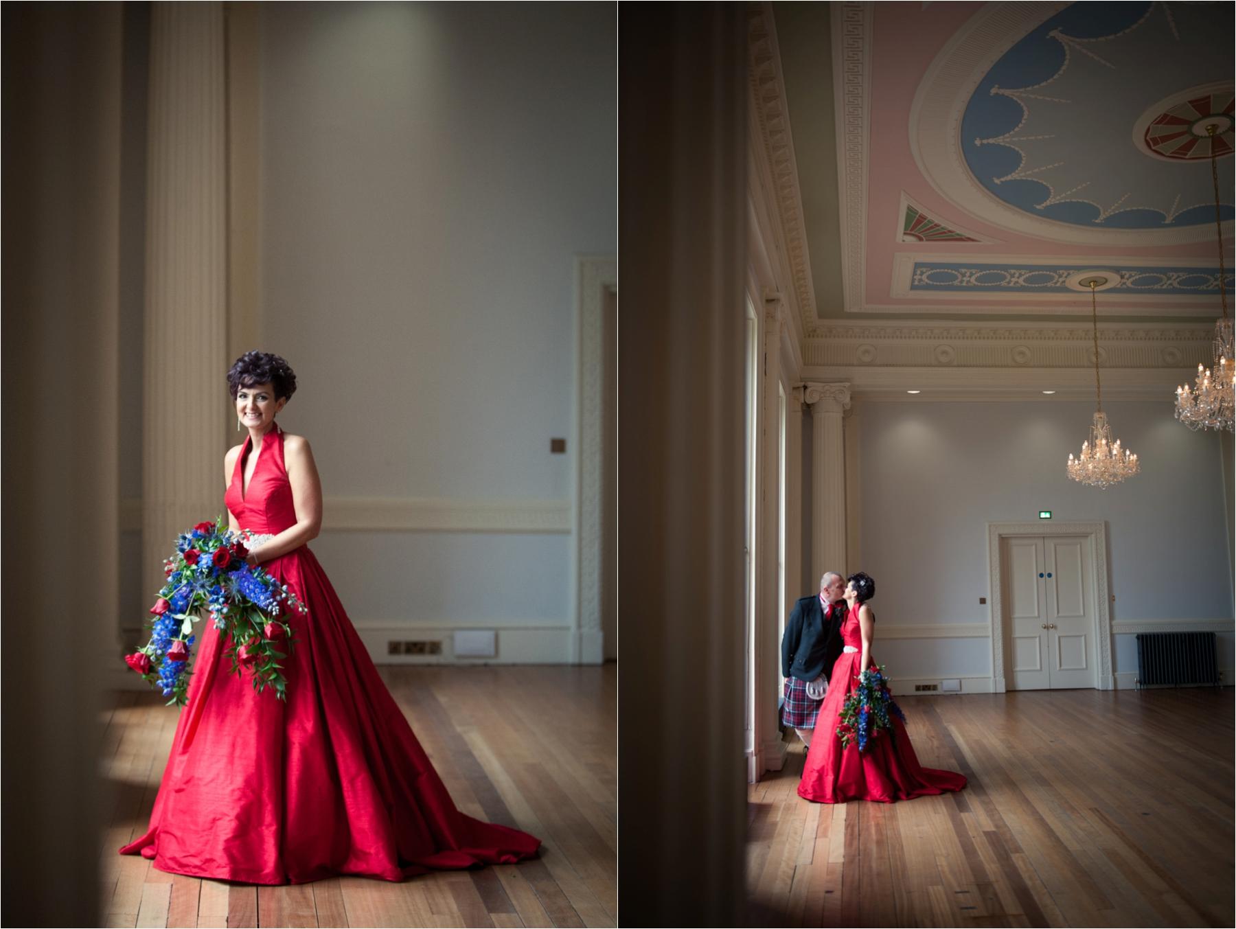 wedding photography at luxurious lews castle