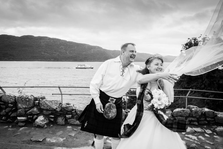 A Scottish Highland wedding photographed by Margaret Soraya.