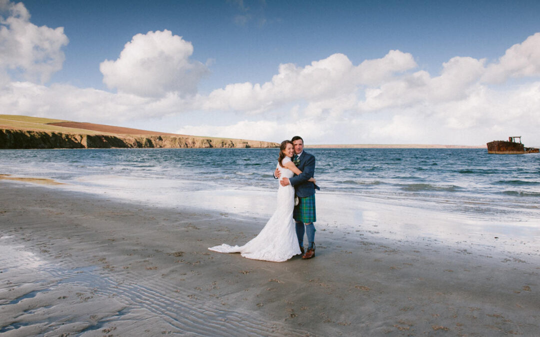 Wedding photography in Orkney