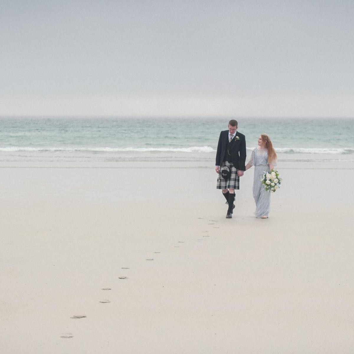 tiree beach wedding in scotland 