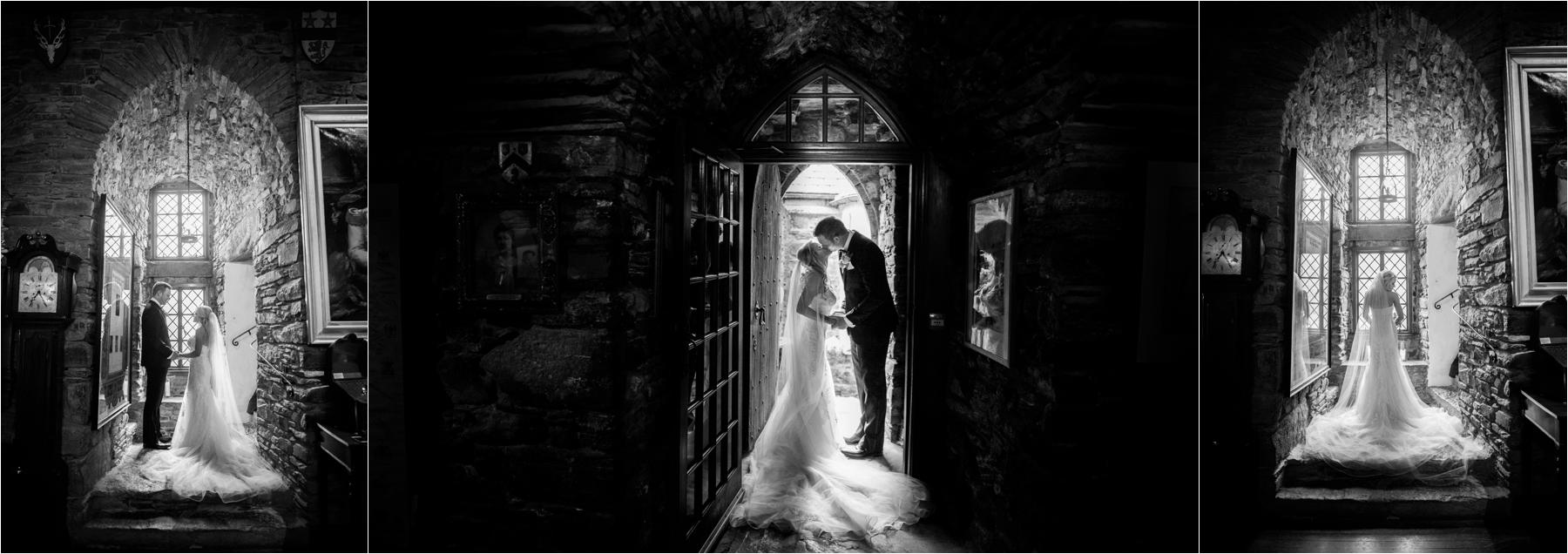 Eilean donan castle couple shot photograph