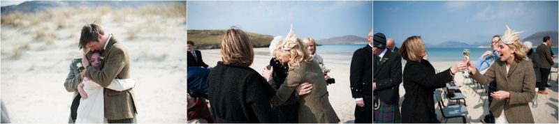 horgabost beach wedding on the outer hebrides